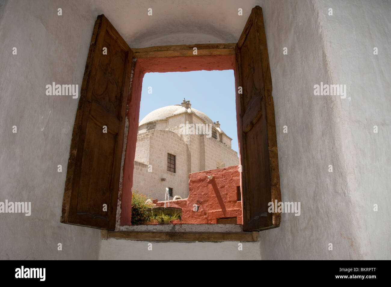 Monasterio de Santa Catalina, Arequipa, Peru Stock Photo
