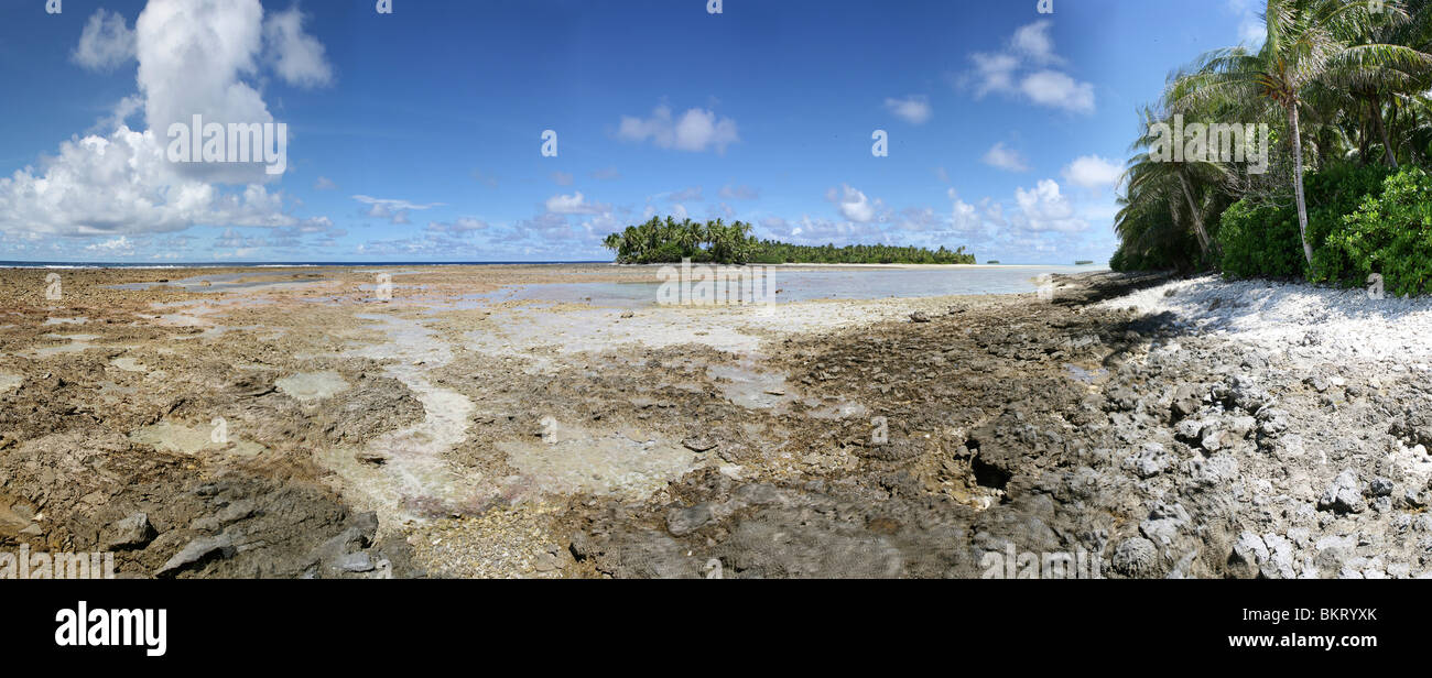Tuvalu island in the pacific ocean threatens to disappear in the next