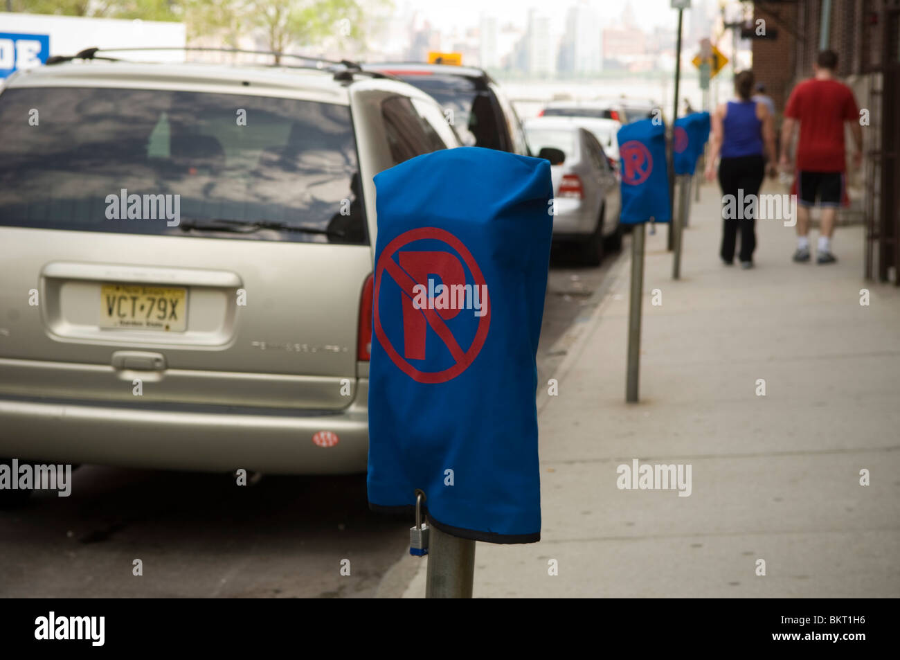 Prohibition no parking traffic signs hires stock photography and