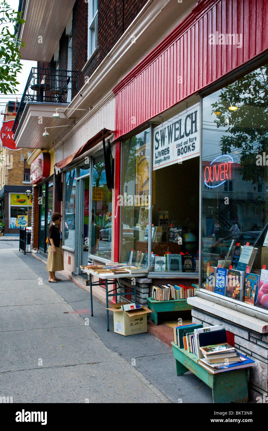 Quebec bookstore hires stock photography and images Alamy