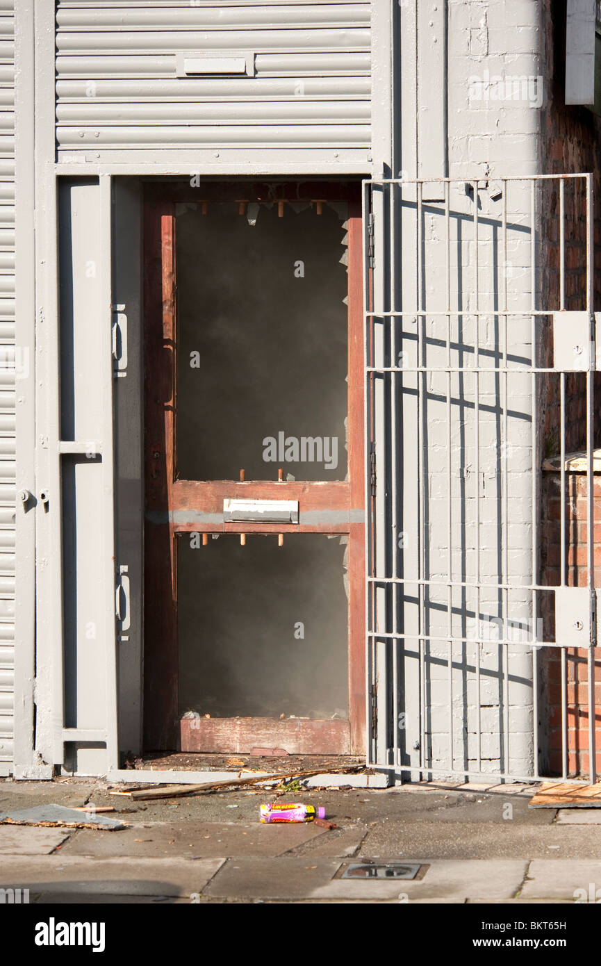 Smoke fire from door hi res stock photography and images Alamy Smoke fire from door hi res stock photography and images Alamy