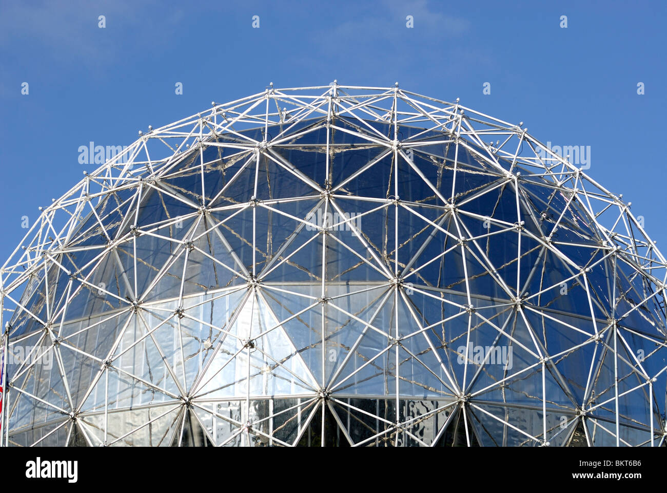 Top Half of Vancouver Science World's Geodesic Dome Stock Photo Alamy