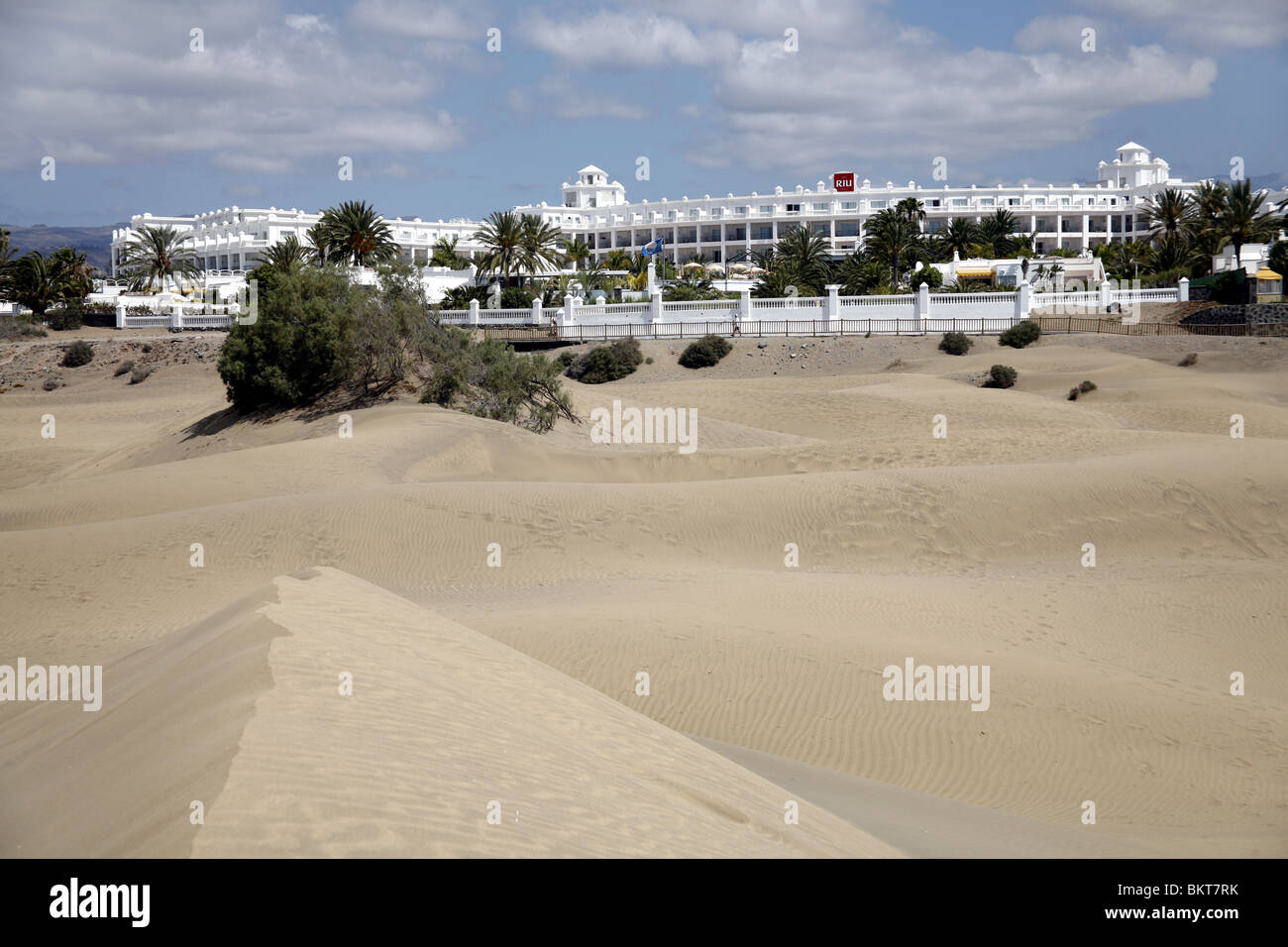 Hotel Riu Palace in Playa del Ingles, Gran Canaria Stock Photo
