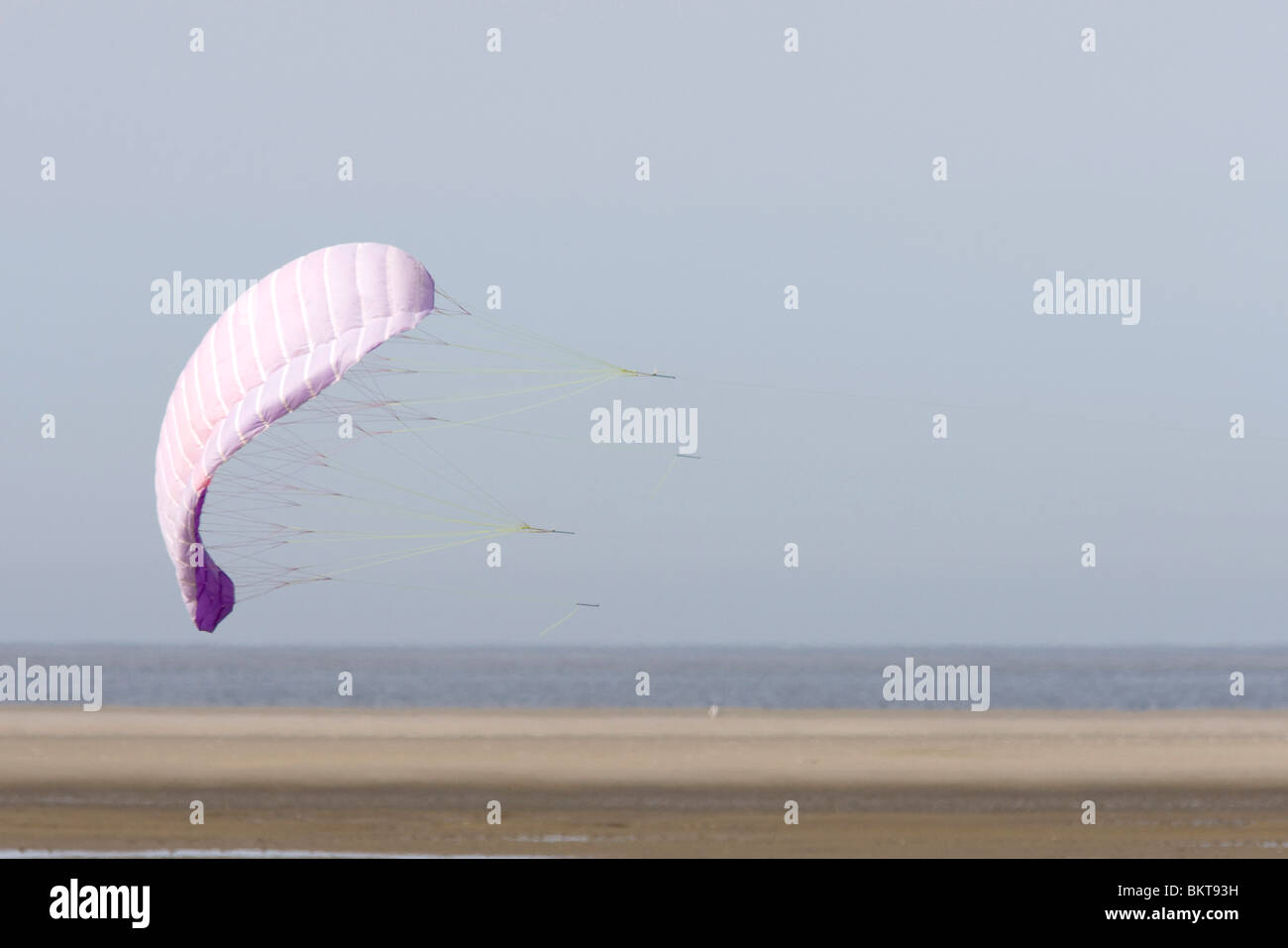 Kite on the beach Stock Photo