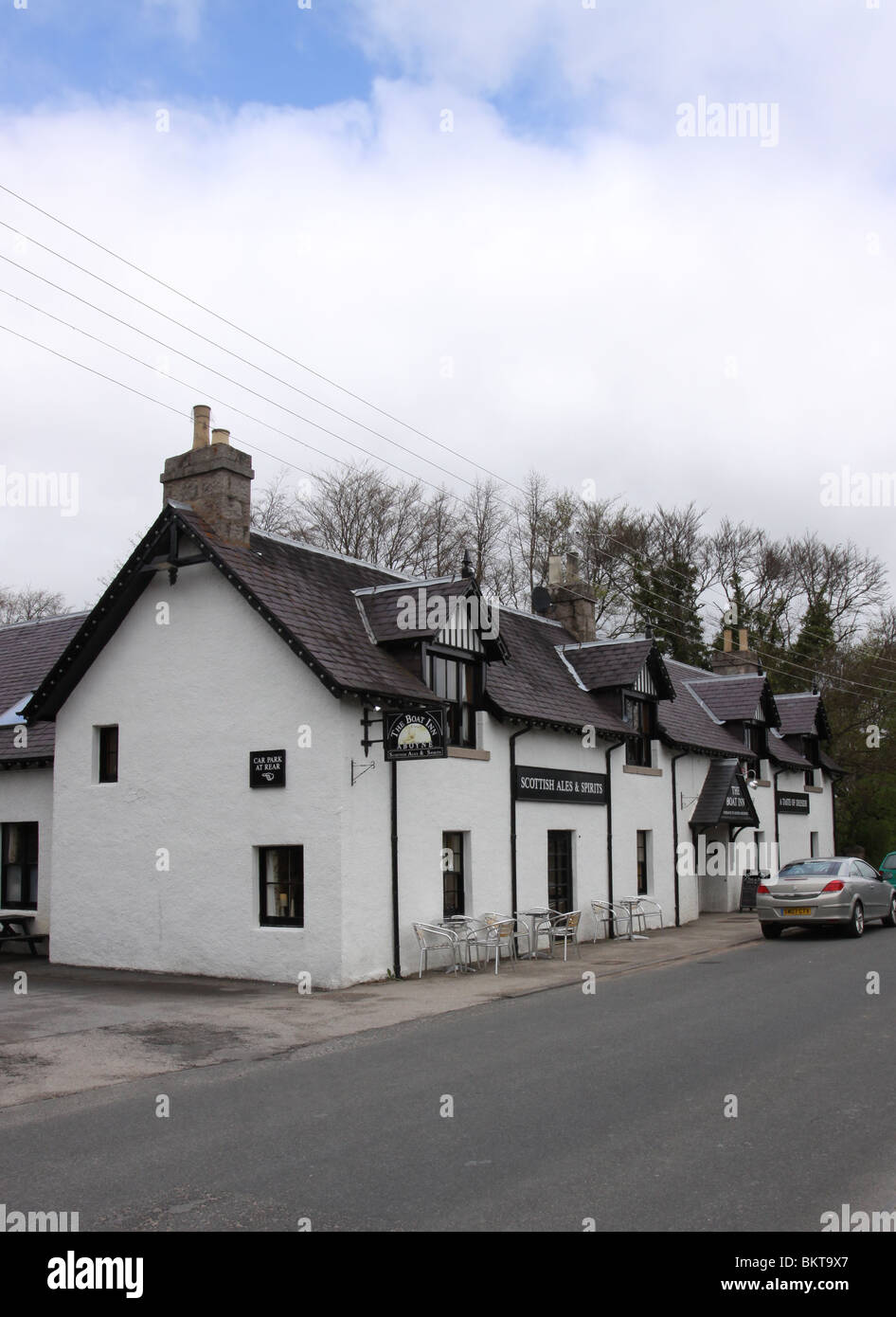 The Boat Inn Aboyne Aberdeenshire Scotland  May 2010 Stock Photo