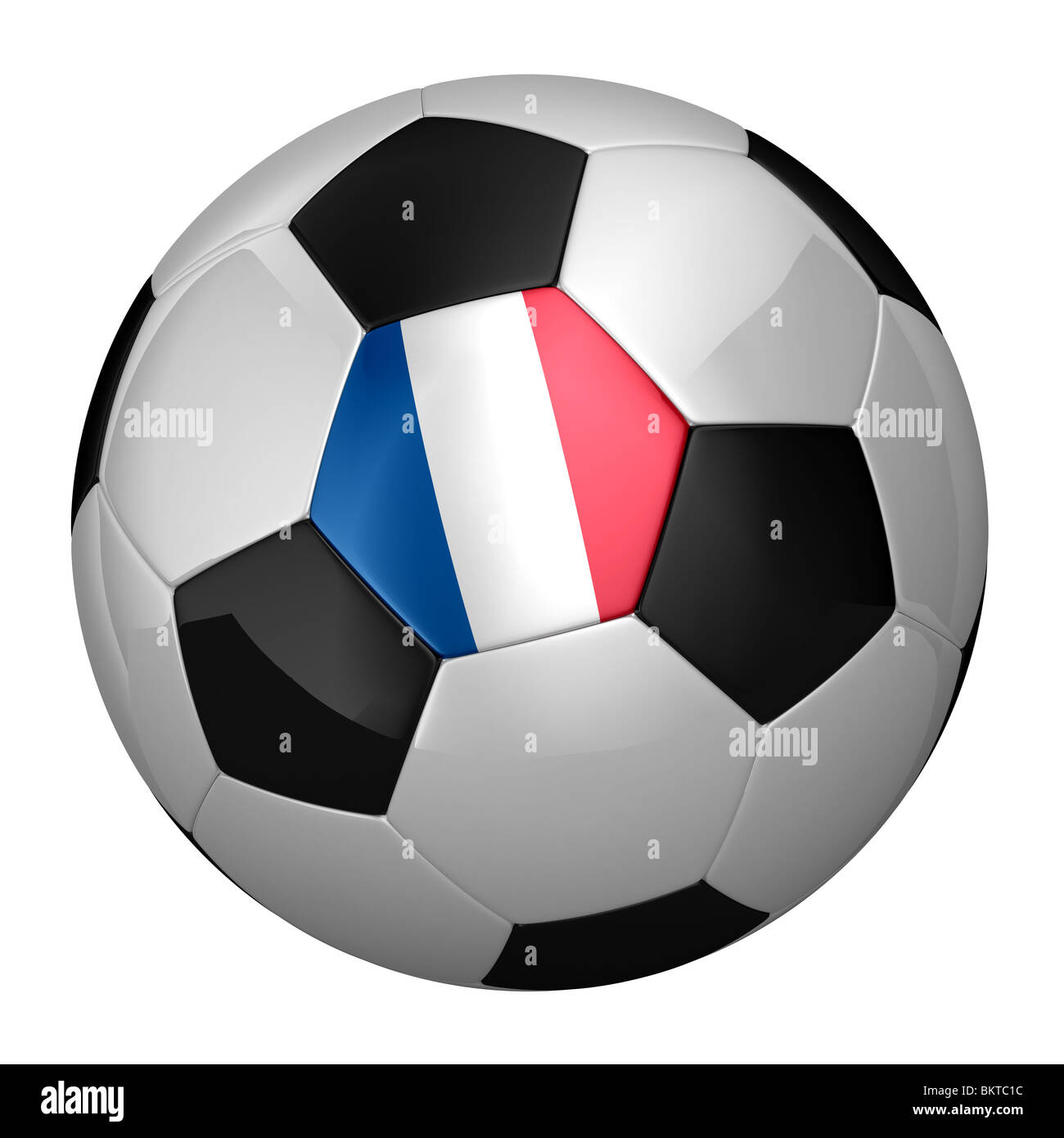 French Soccer Ball Stock Photo Alamy