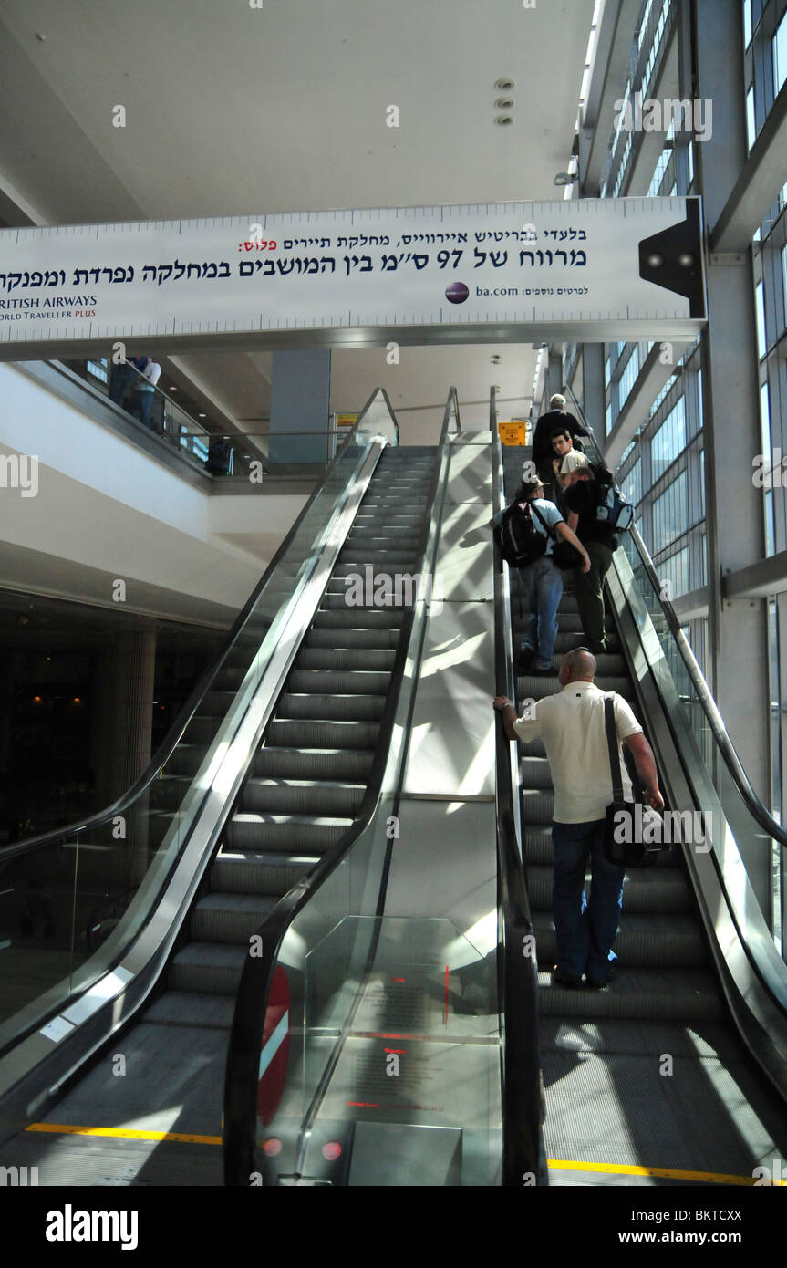 Israel, BenGurion international Airport, Terminal 3, arrival's hall