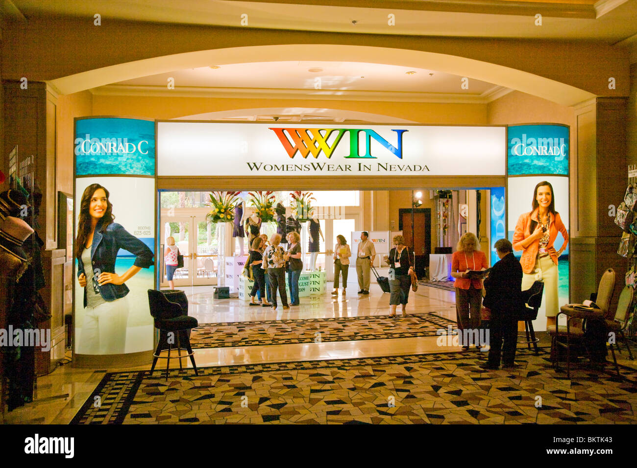 The WOMENS WEAR IN NEVADA or WINN show LAS VEGAS, NEVADA Stock Photo
