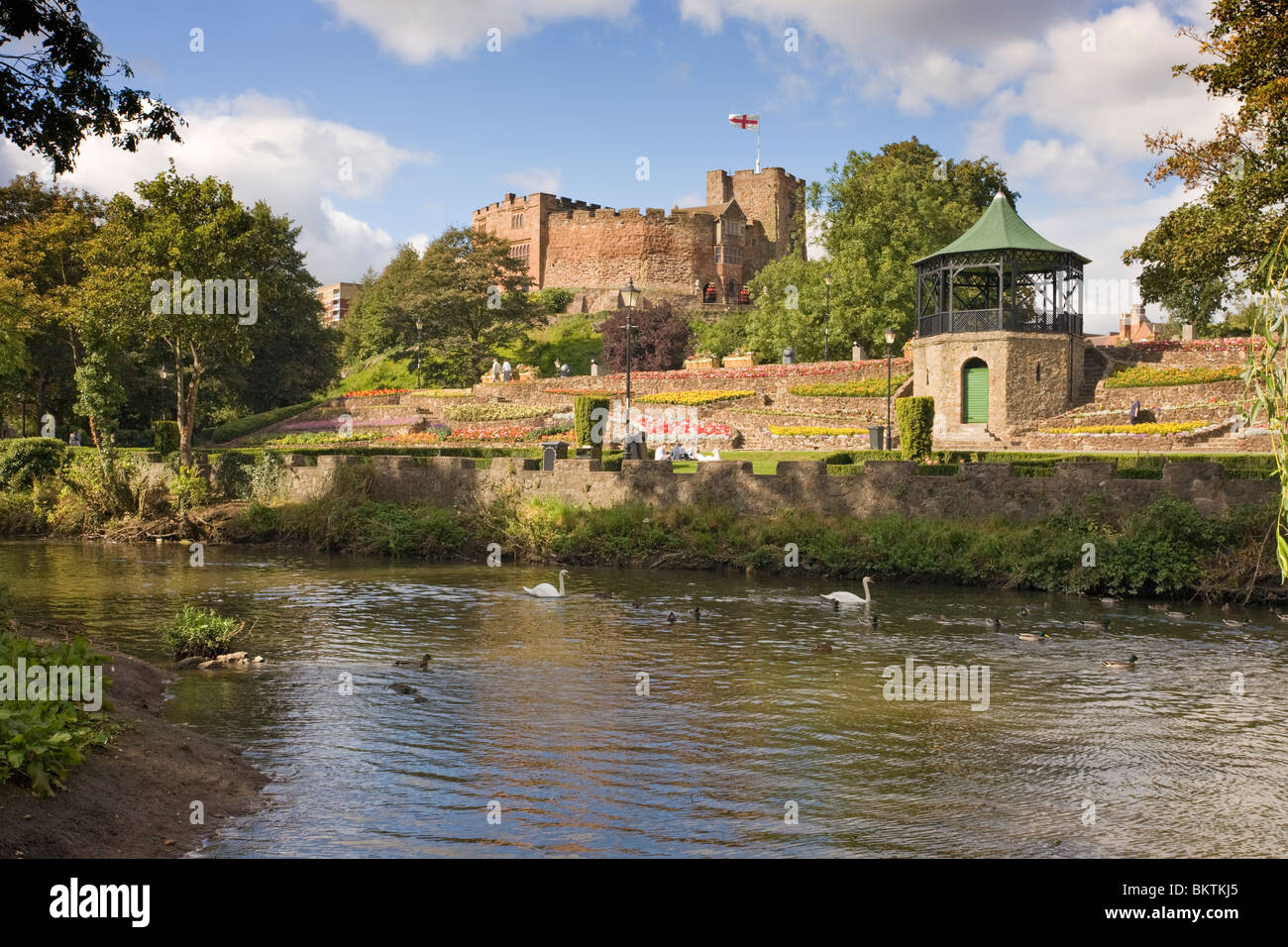 Tamworth Castle, Staffordshire, England Stock Photo Alamy