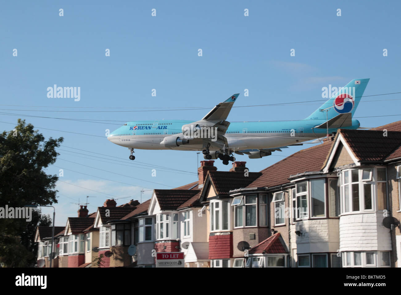 ＊韓国＊［CHEROP］Flying Mongmo M（75） Korean Air Boeing 747-400 aircraft Seoul Gimpo Airport Stock