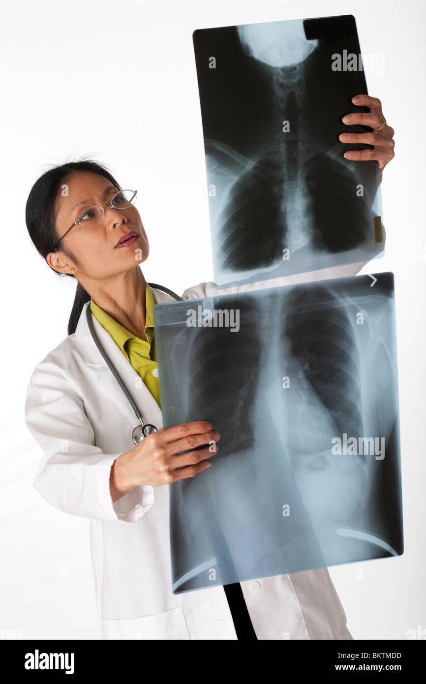Doctor xray vertical hi-res stock photography and images - Alamy