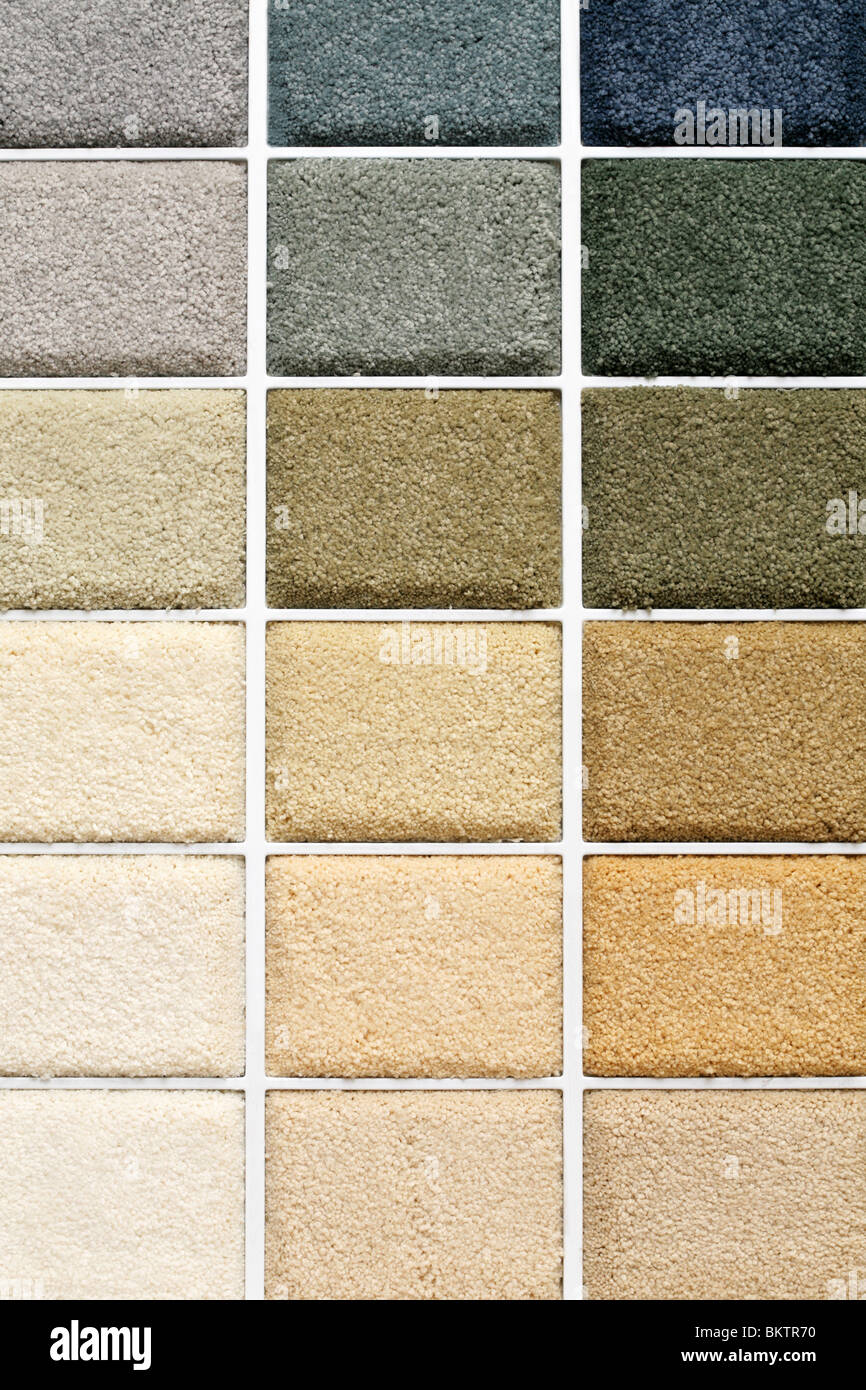 Samples of carpet Stock Photo Alamy