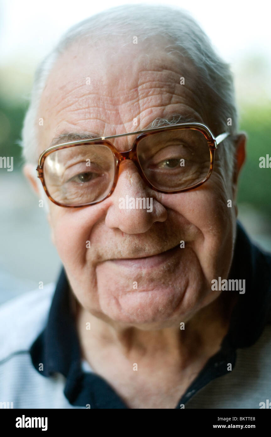 A portrait of an Armenian-Egyptian man from Cairo, Egypt. Stock Photo