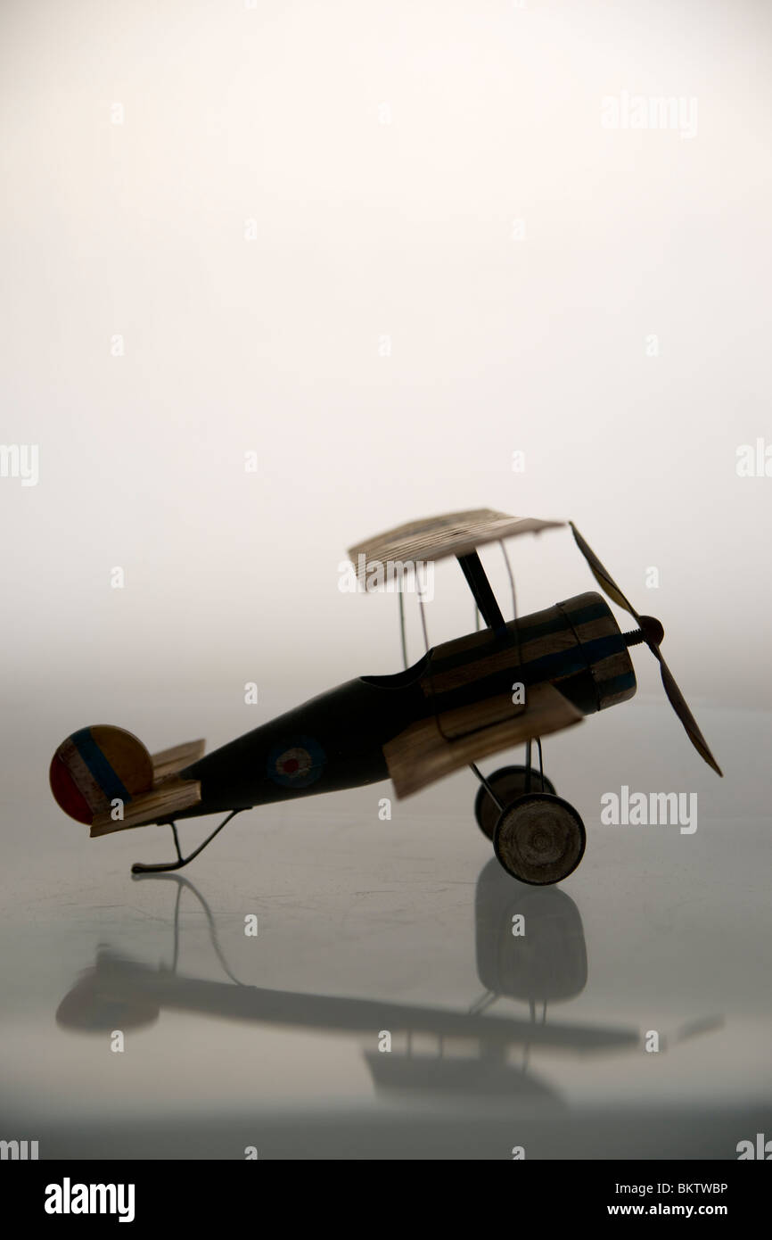A biplane in flight hi-res stock photography and images - Alamy