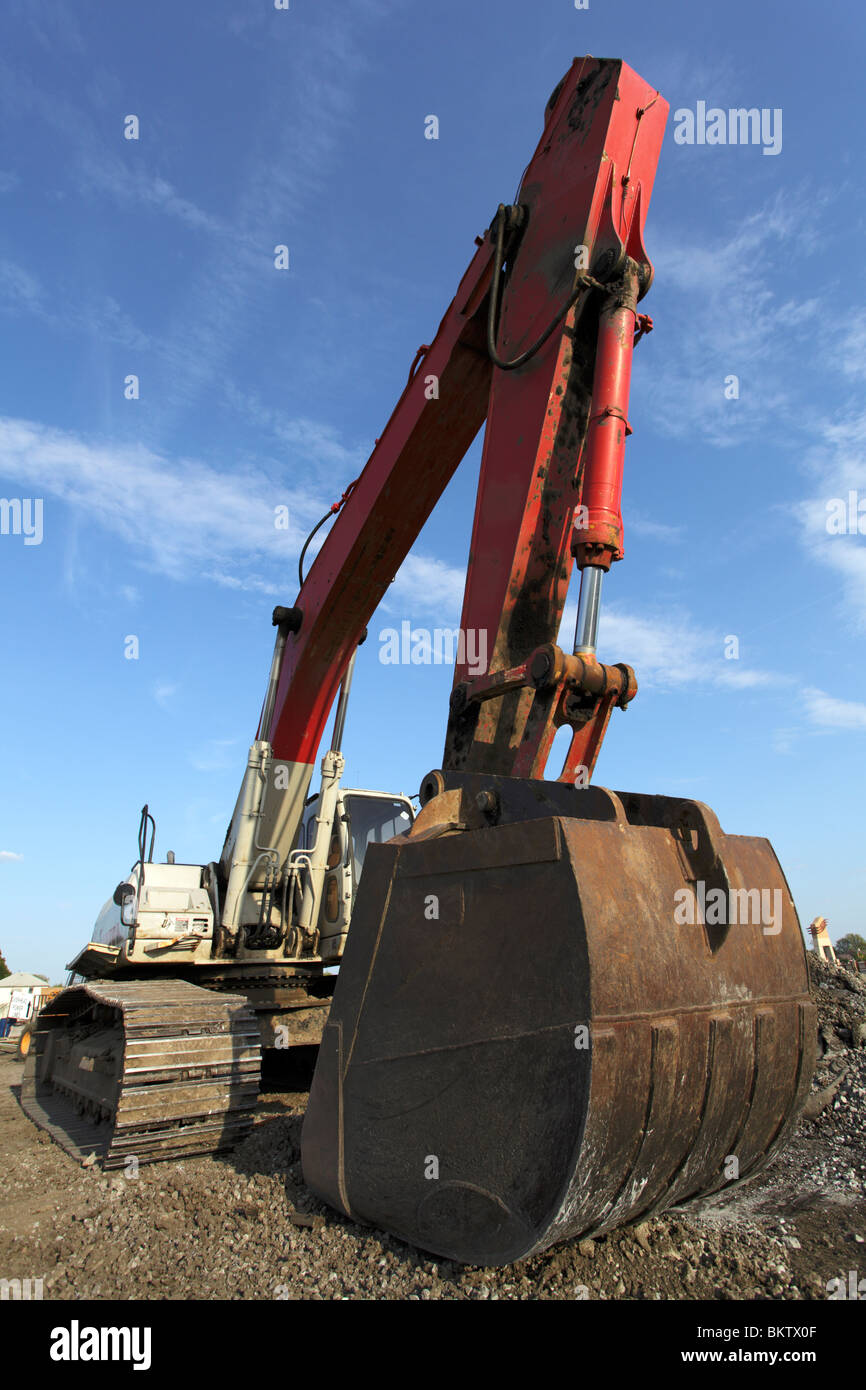 Bucket excavator hires stock photography and images Alamy