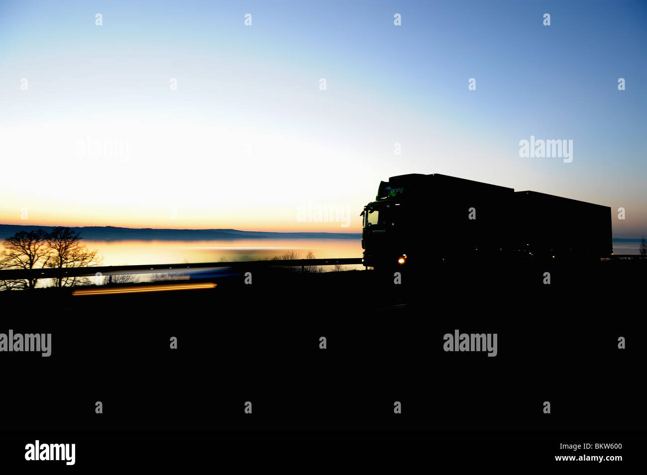 Juggernaut silhouette Stock Photo