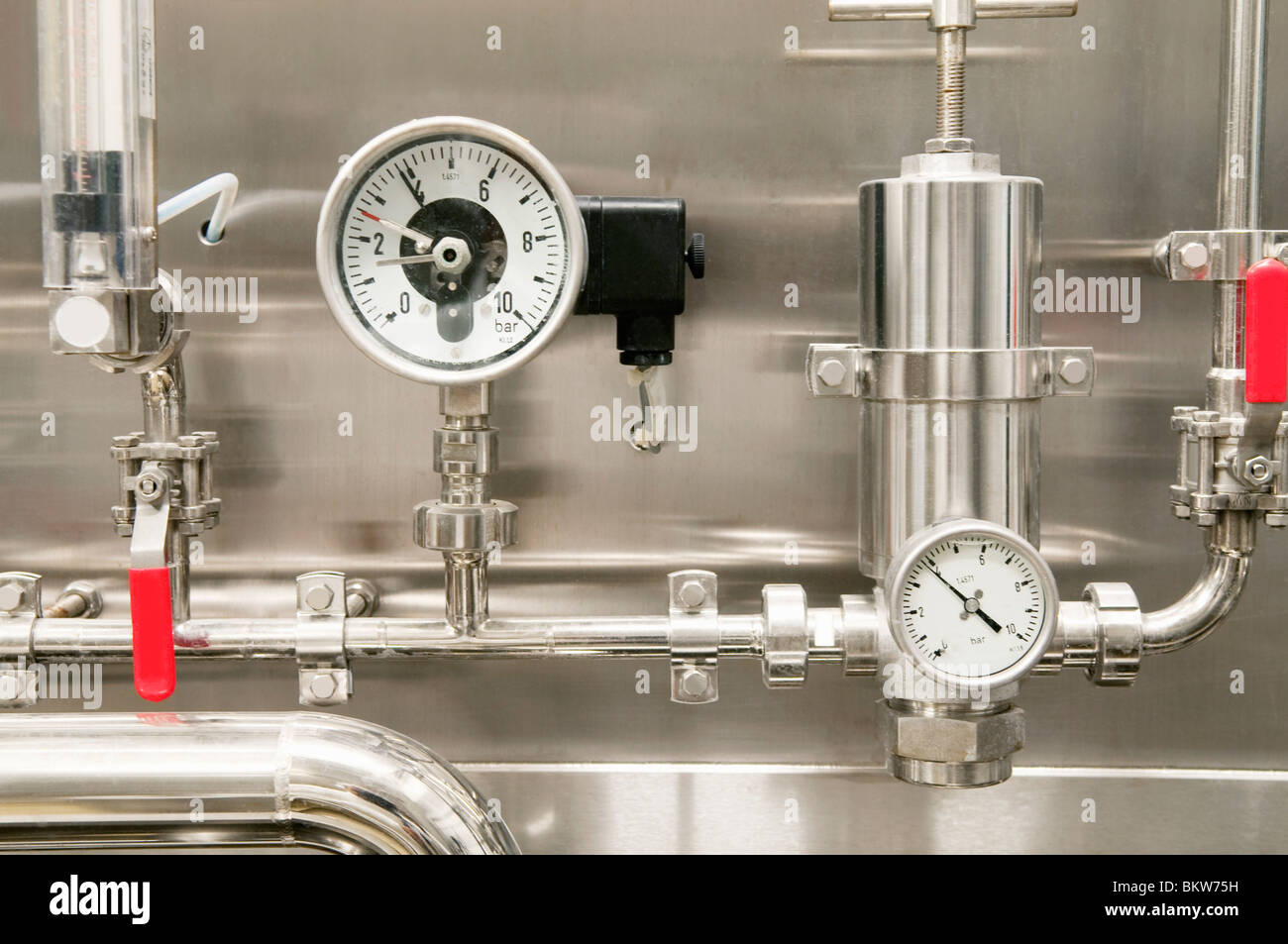 Gauge gauges valves valve hires stock photography and images Alamy