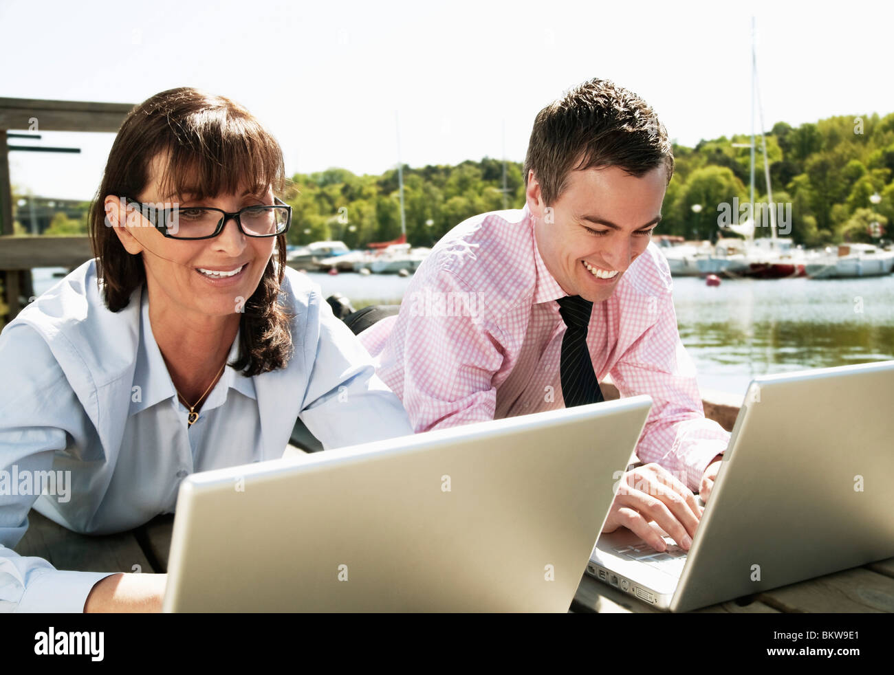 Colleagues Stock Photo