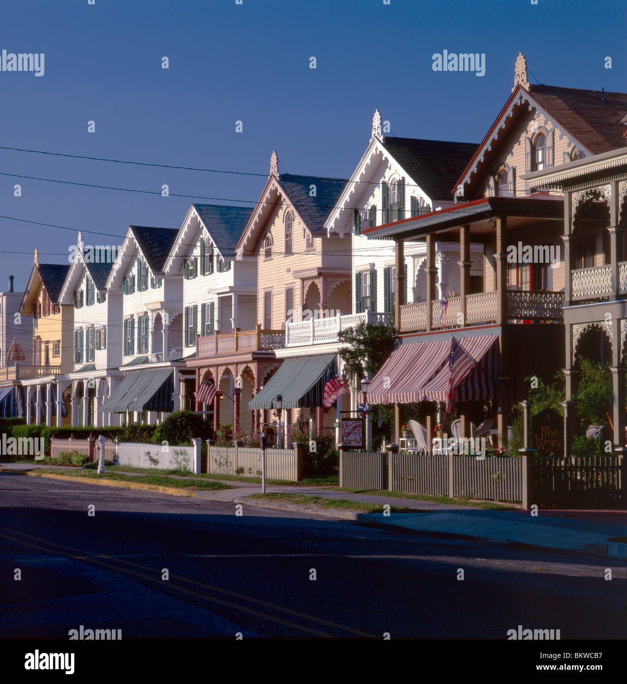 Stockton Place Row Houses (c1871), Victorian architecture style in the