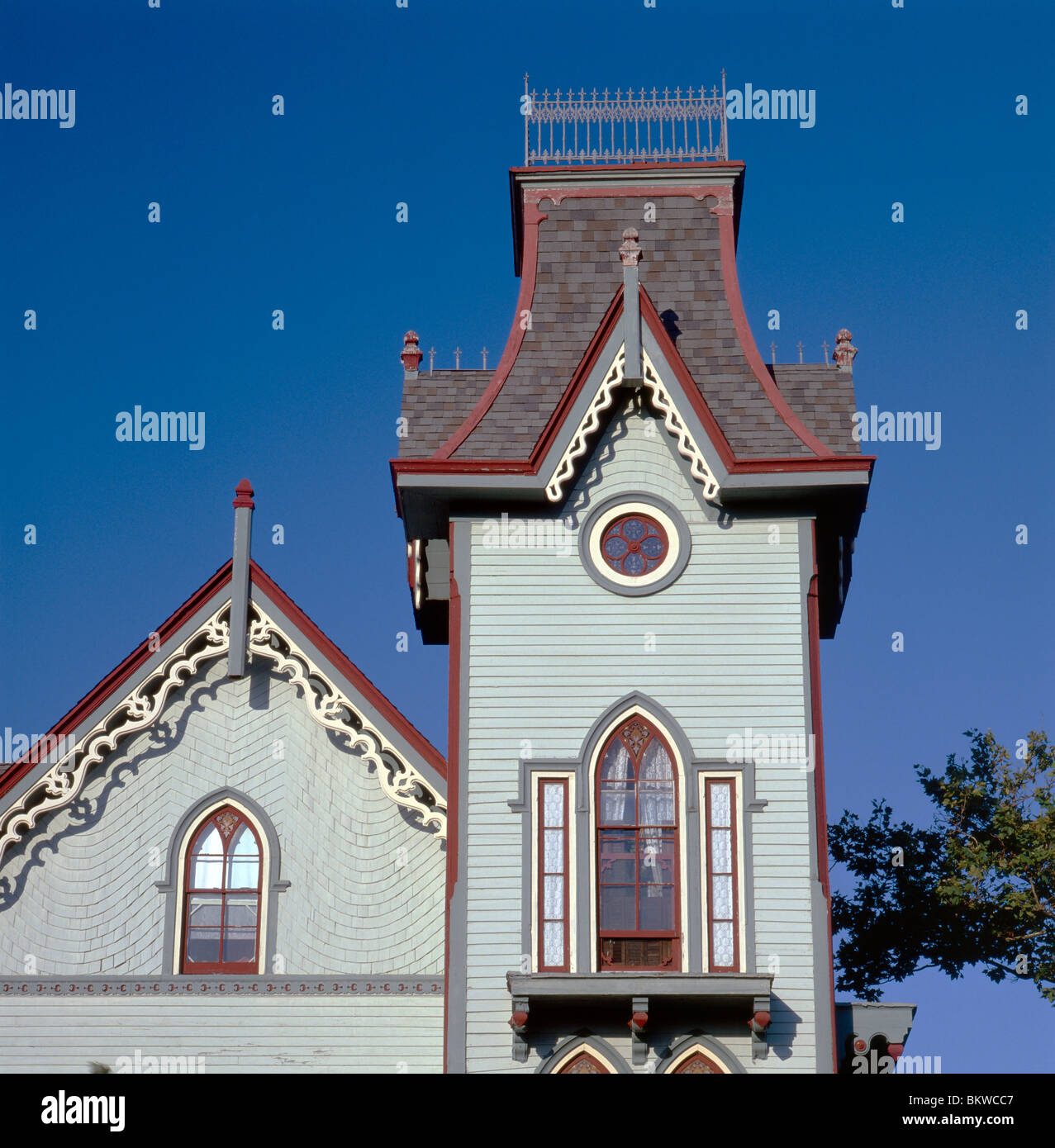 The Abbey (c1869), bed & breakfast, design by Stephen Button, Victorian