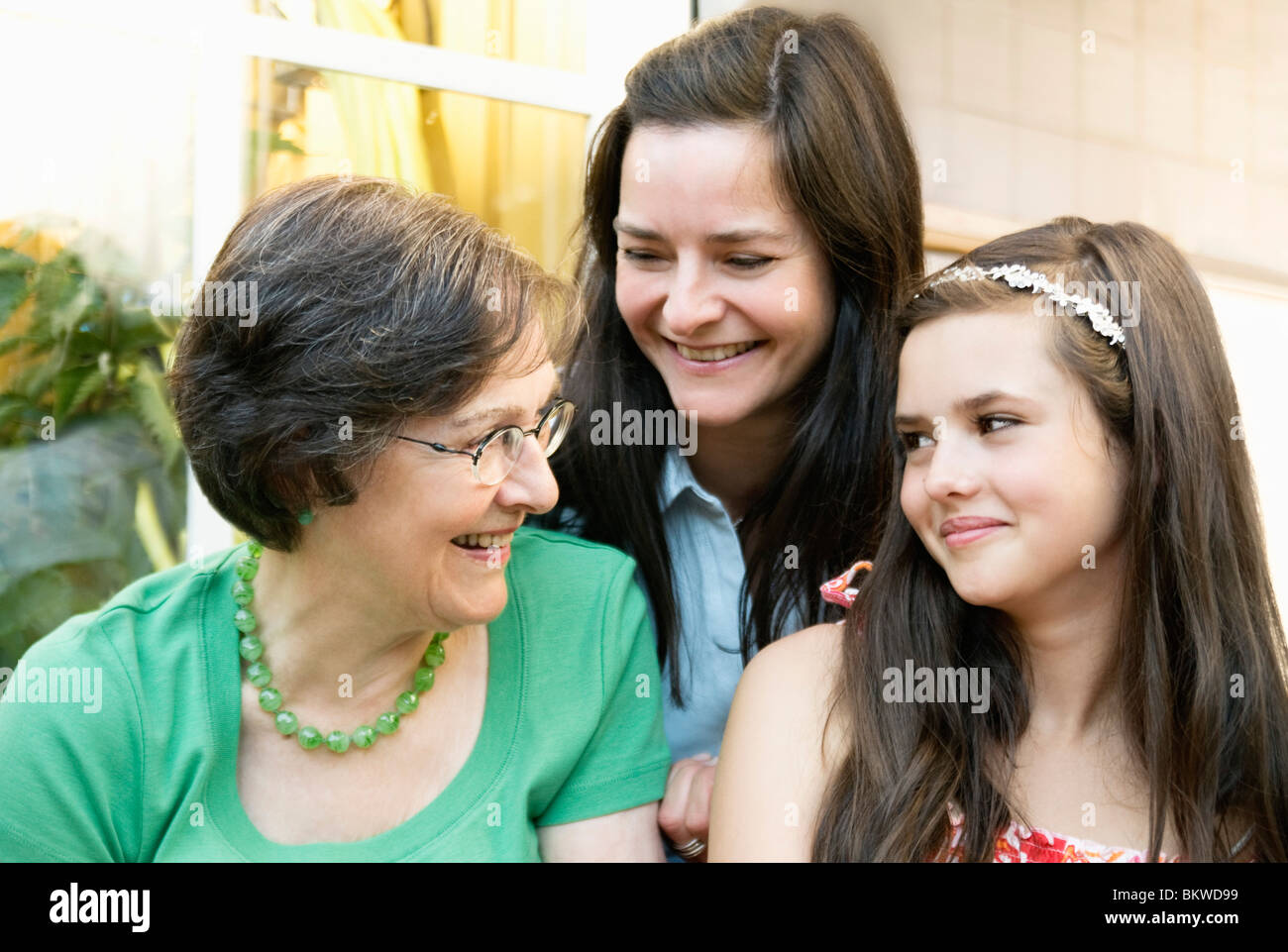 Three generations Stock Photo