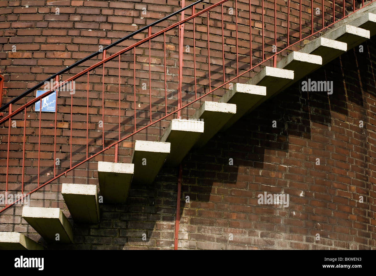 Water tank stairs Stock Photo Alamy