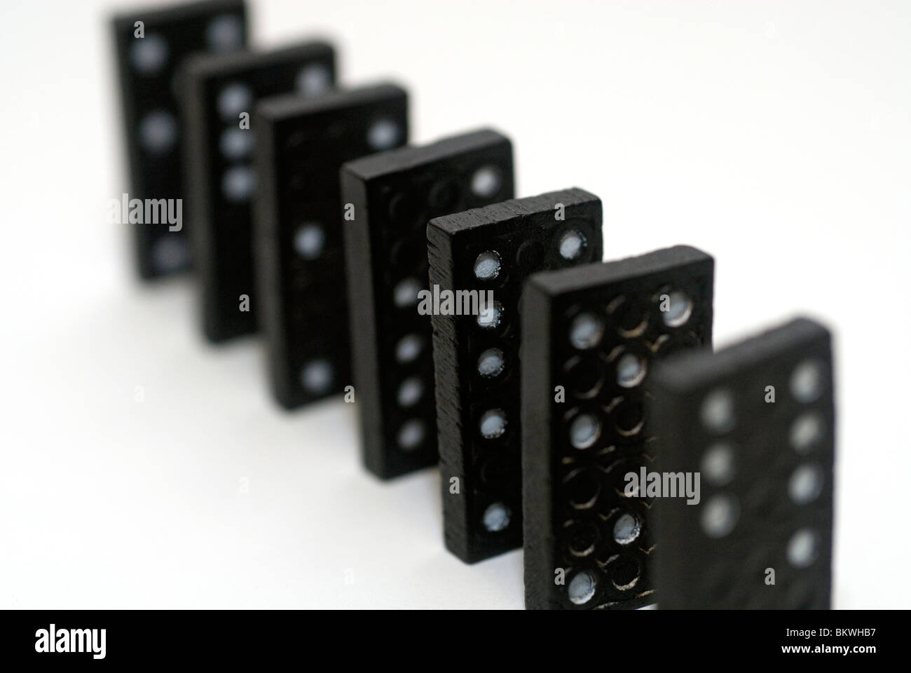 Game play numbers domino hi-res stock photography and images - Alamy
