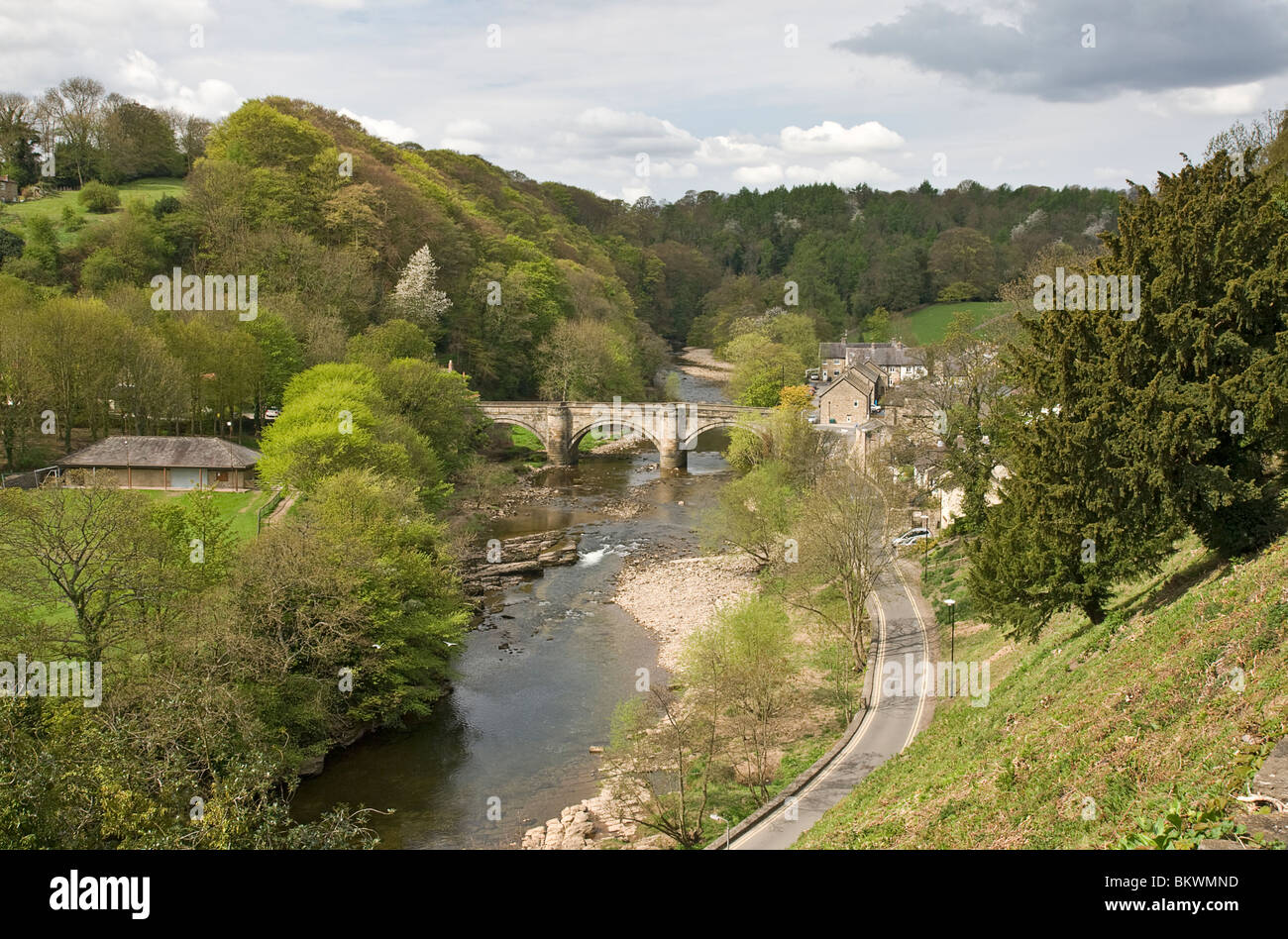 Richmond, North Yorkshire Stock Photo Alamy