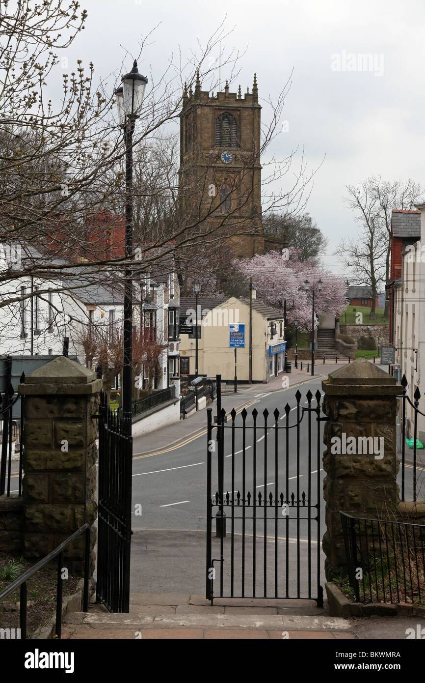 Mold Parish Church, Flintshire, North Wales Stock Photo Alamy