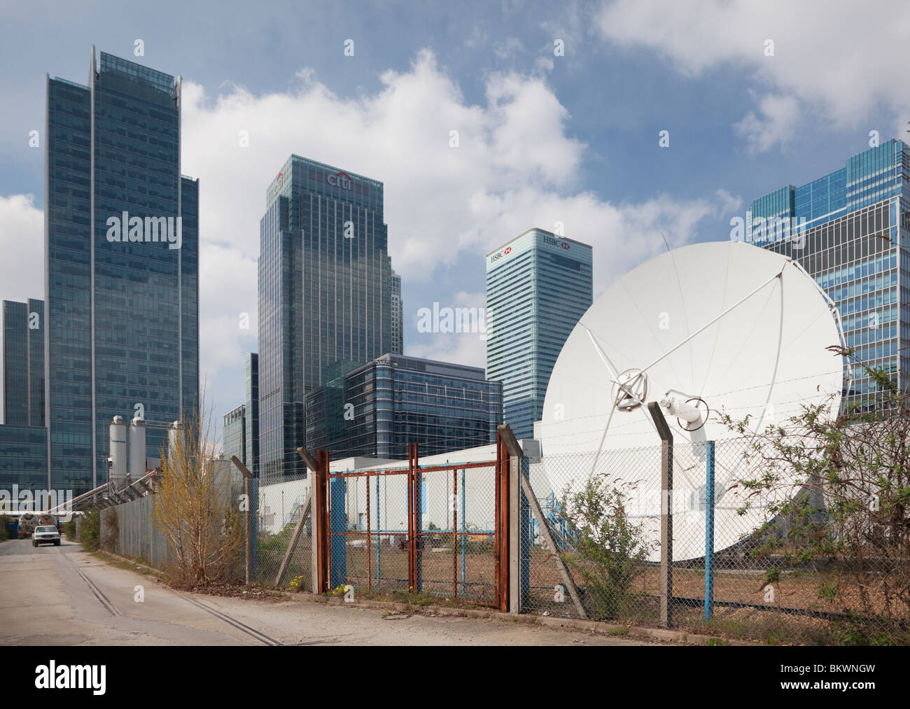 Docklands Telecommunications centre Stock Photo