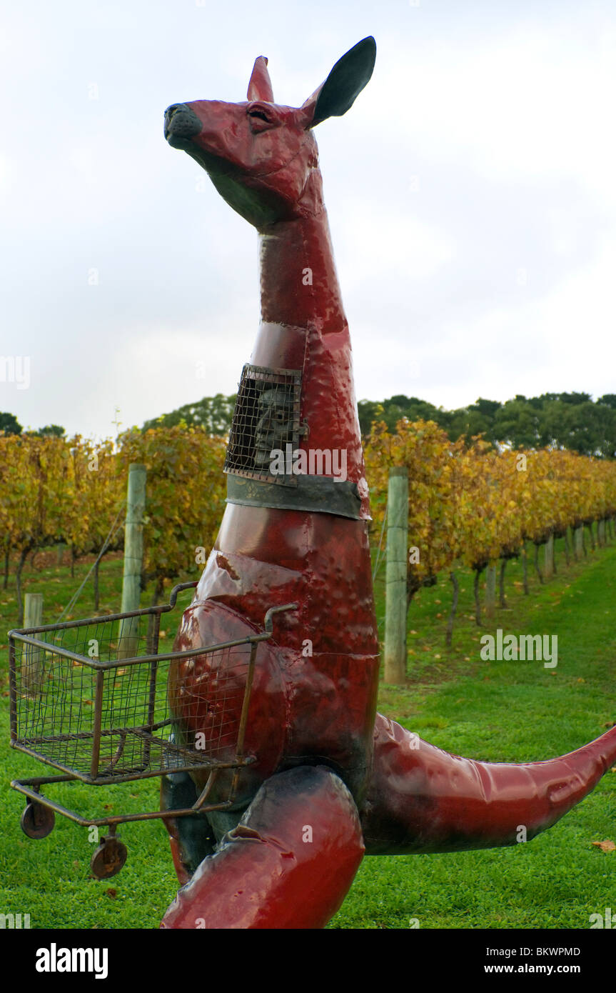 Sculpture park at the Montalto vineyard and olive grove, Red Hill