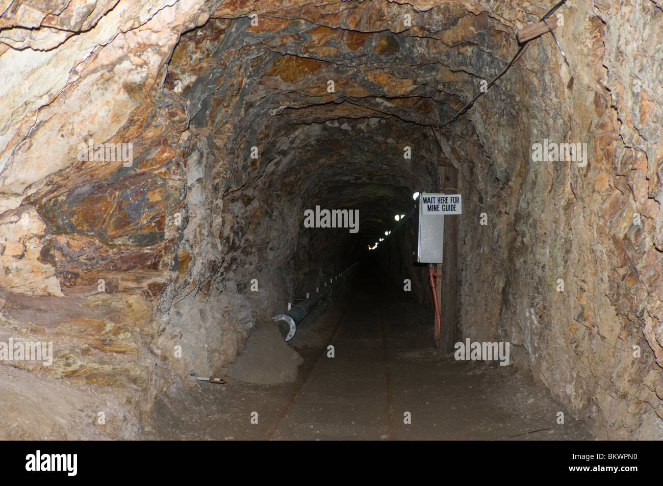 Britannia Mine Tunnel Map