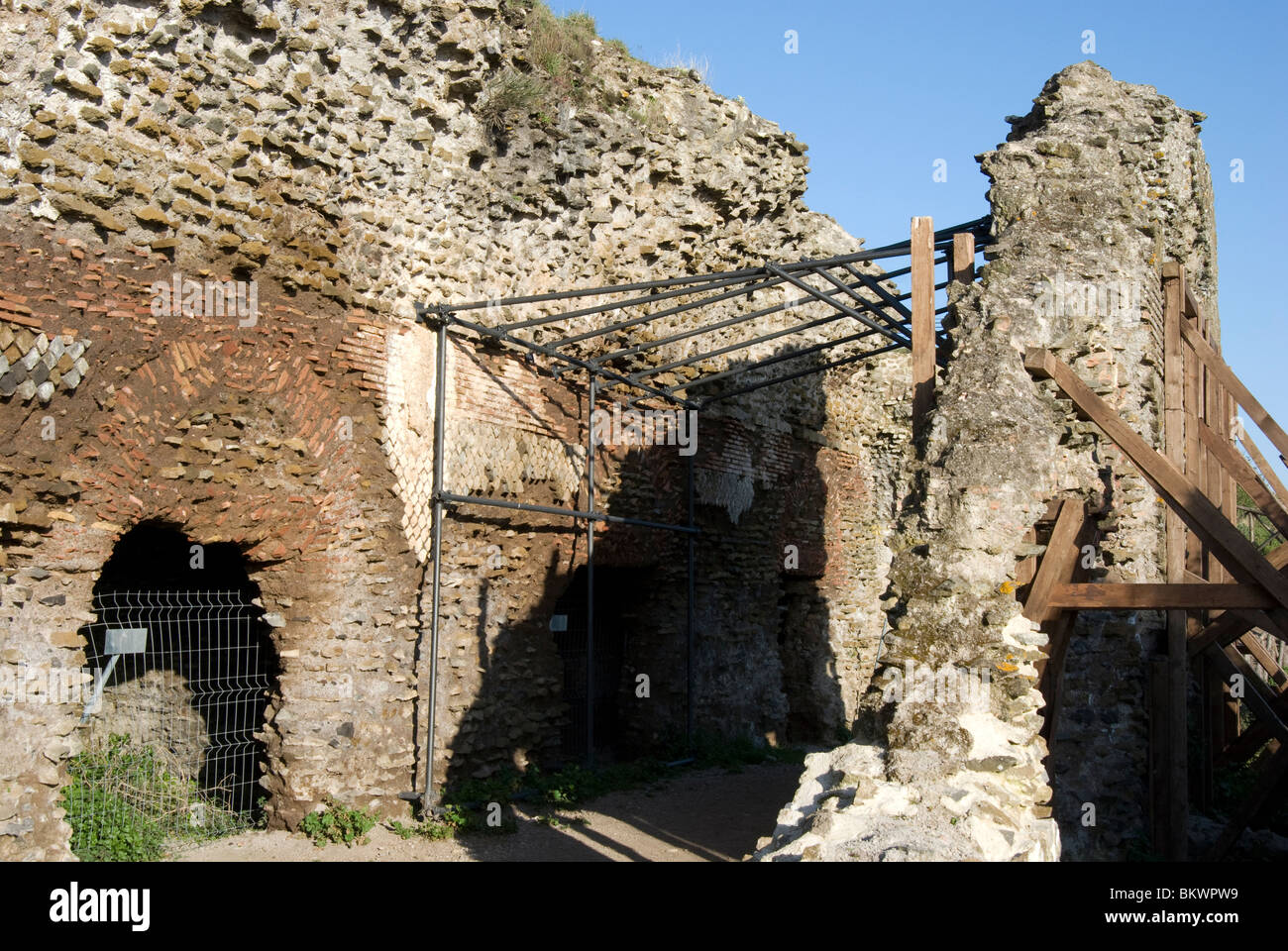 The Cicero (or Tiberius) villa in Tusculum Stock Photo Alamy