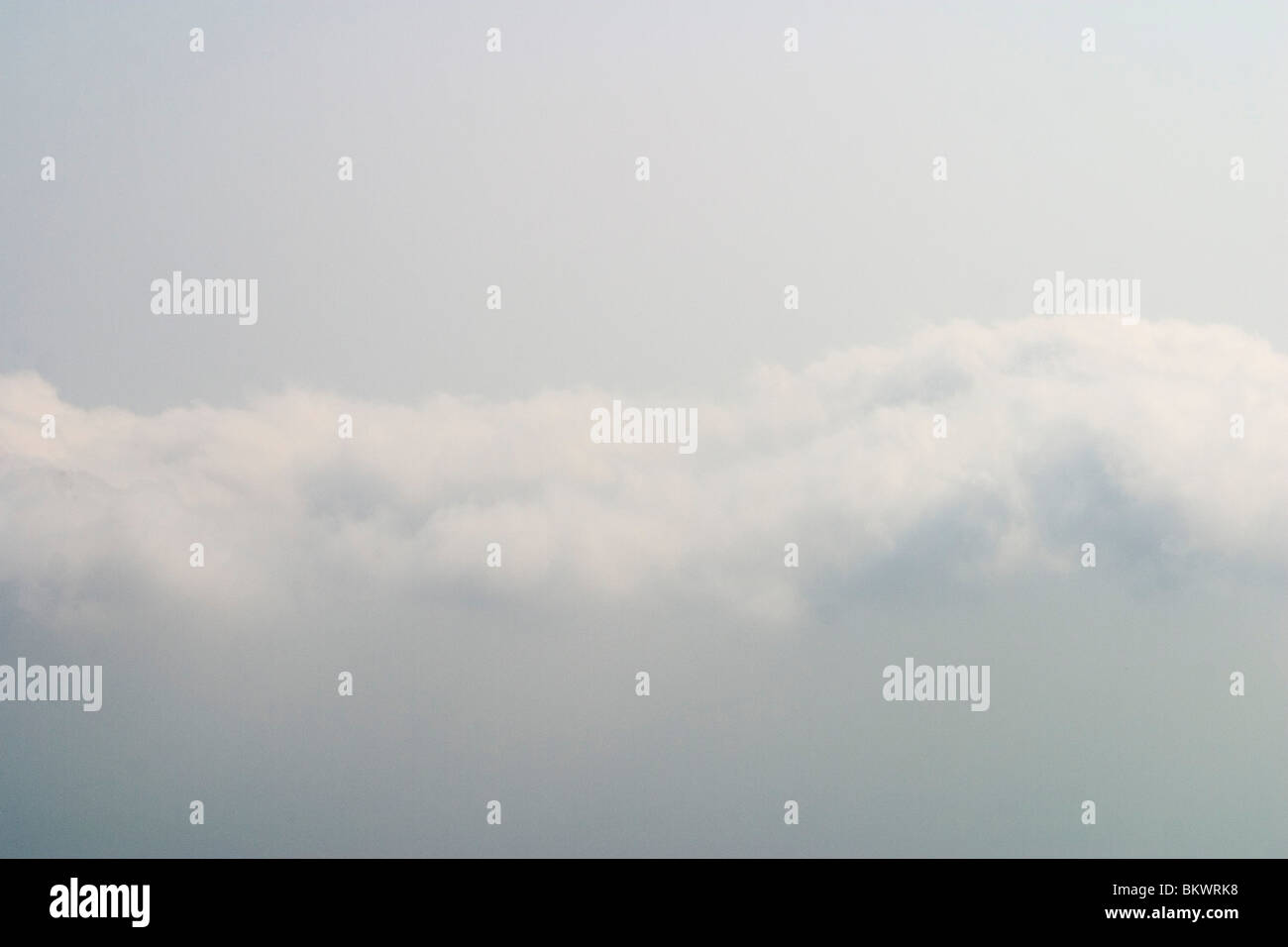 a single rain cloud Stock Photo