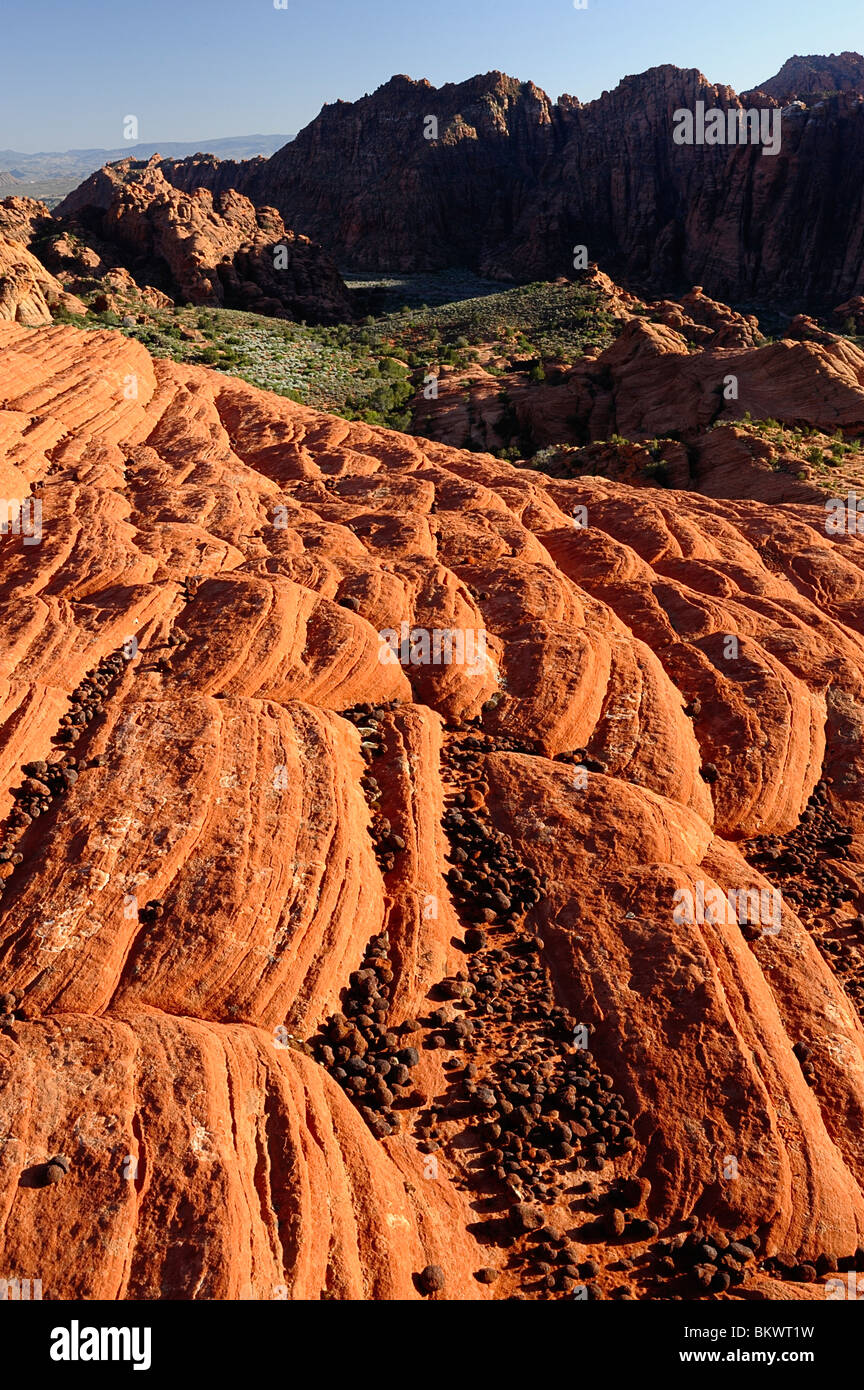 Snow Canyon Sunset - St George, Utah, USA Stock Photo - Alamy