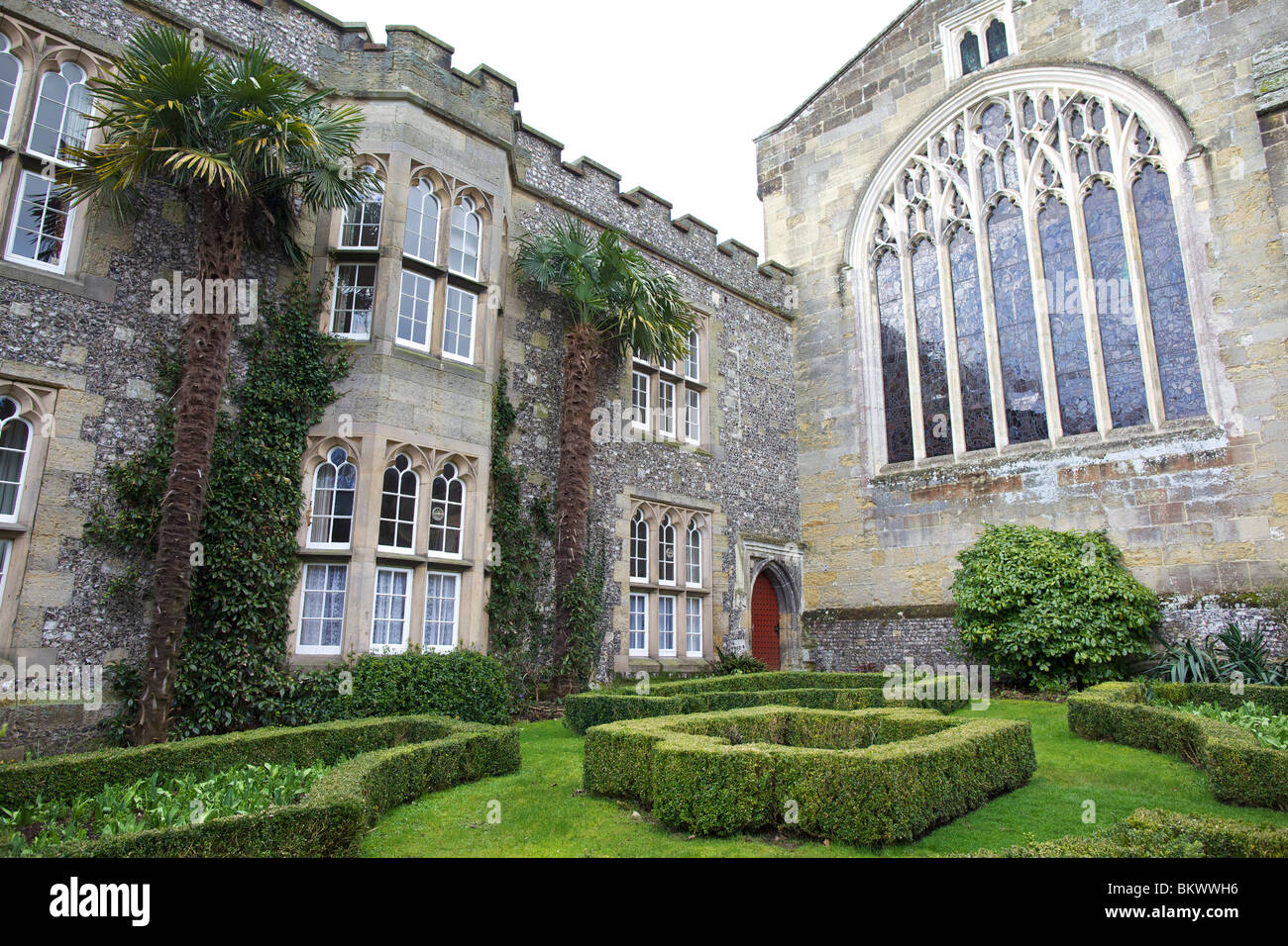 Fitzalan Chapel at Arundel Castle in Arundel, West Sussex, England