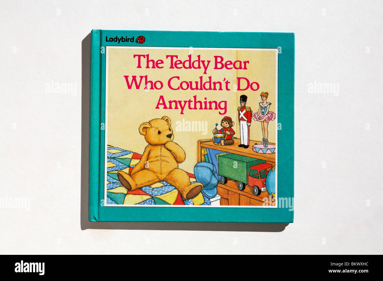 Ladybird book - The Teddy Bear Who Couldn't Do Anything isolated on white background Stock Photo