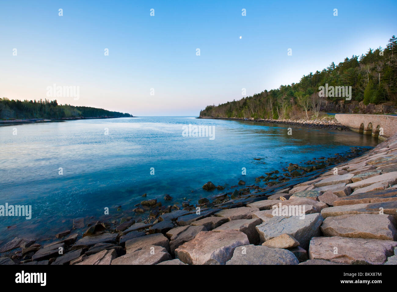 Otter Cove. Park Loop Road. Acadia National Park, Maine Stock Photo Alamy