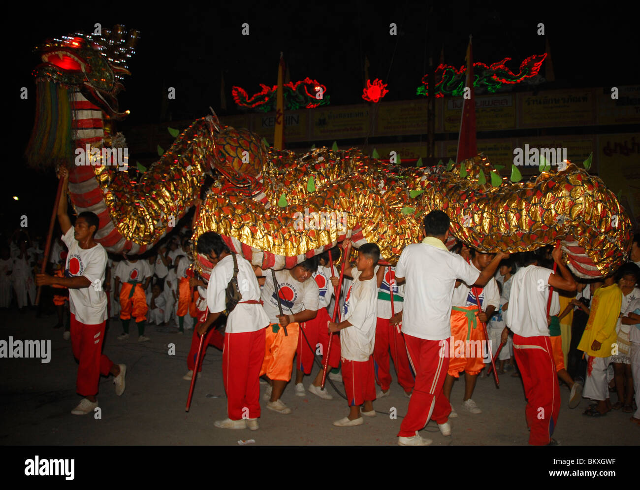 dragon dance ,Vegetarian Festival(Tesagan Gin Je), annual event held