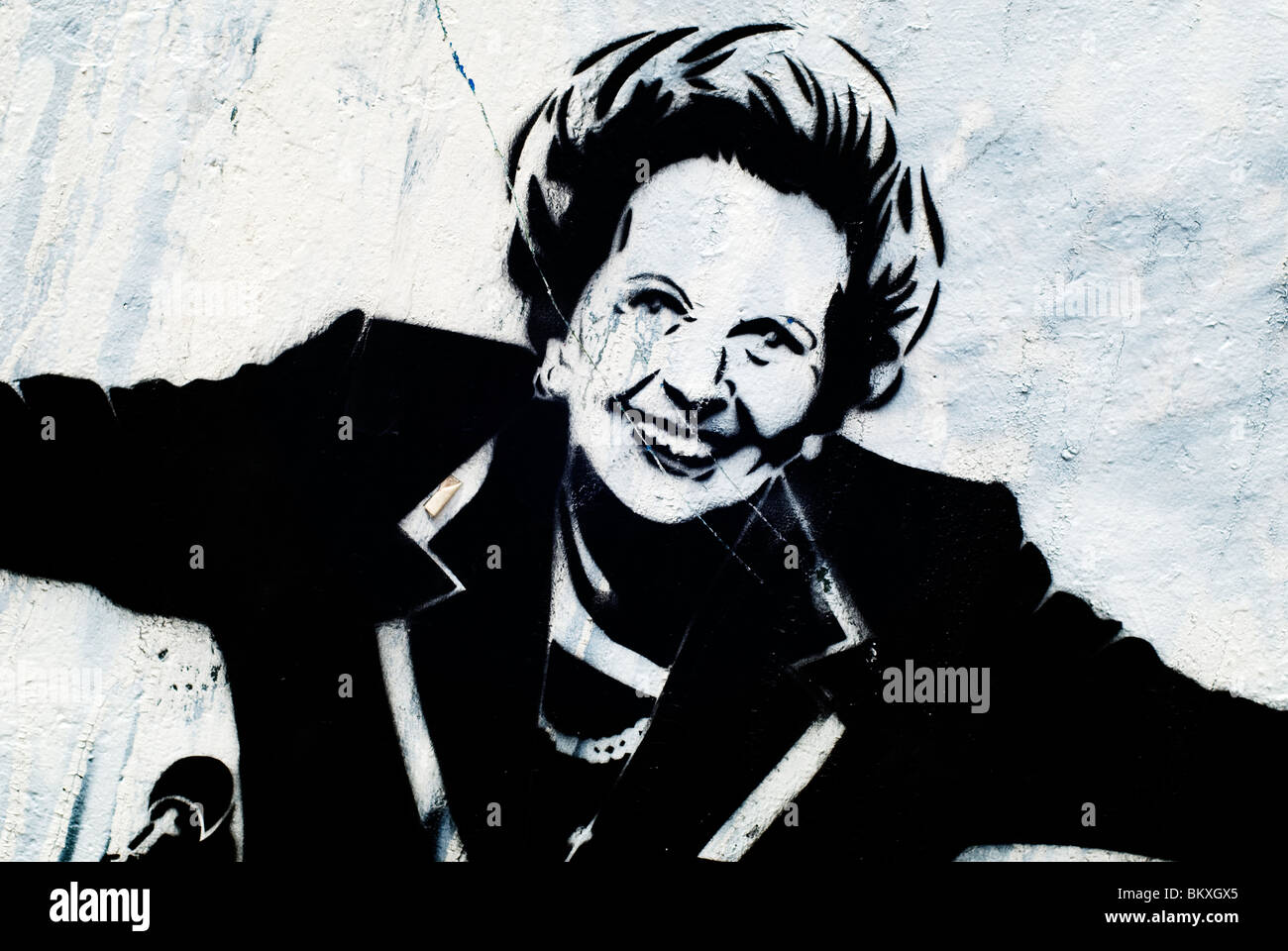Margaret Thatcher Stock Photo