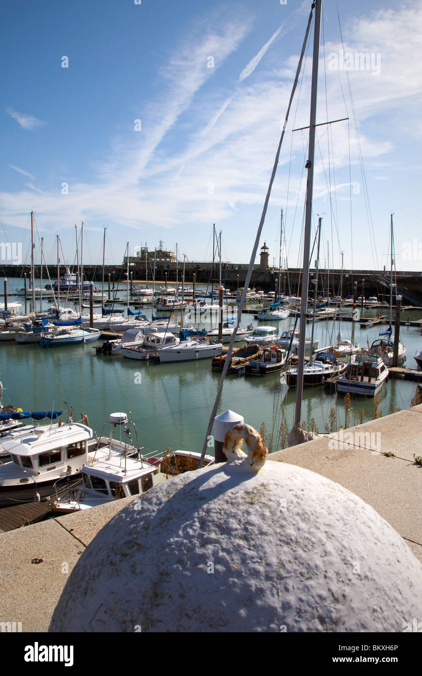 Ramsgate Kent UK Harbor Harbour Quay Marina Stock Photo Alamy