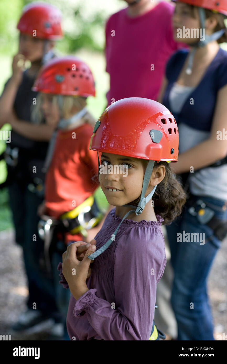 Children wearing protective gear hi-res stock photography and images ...