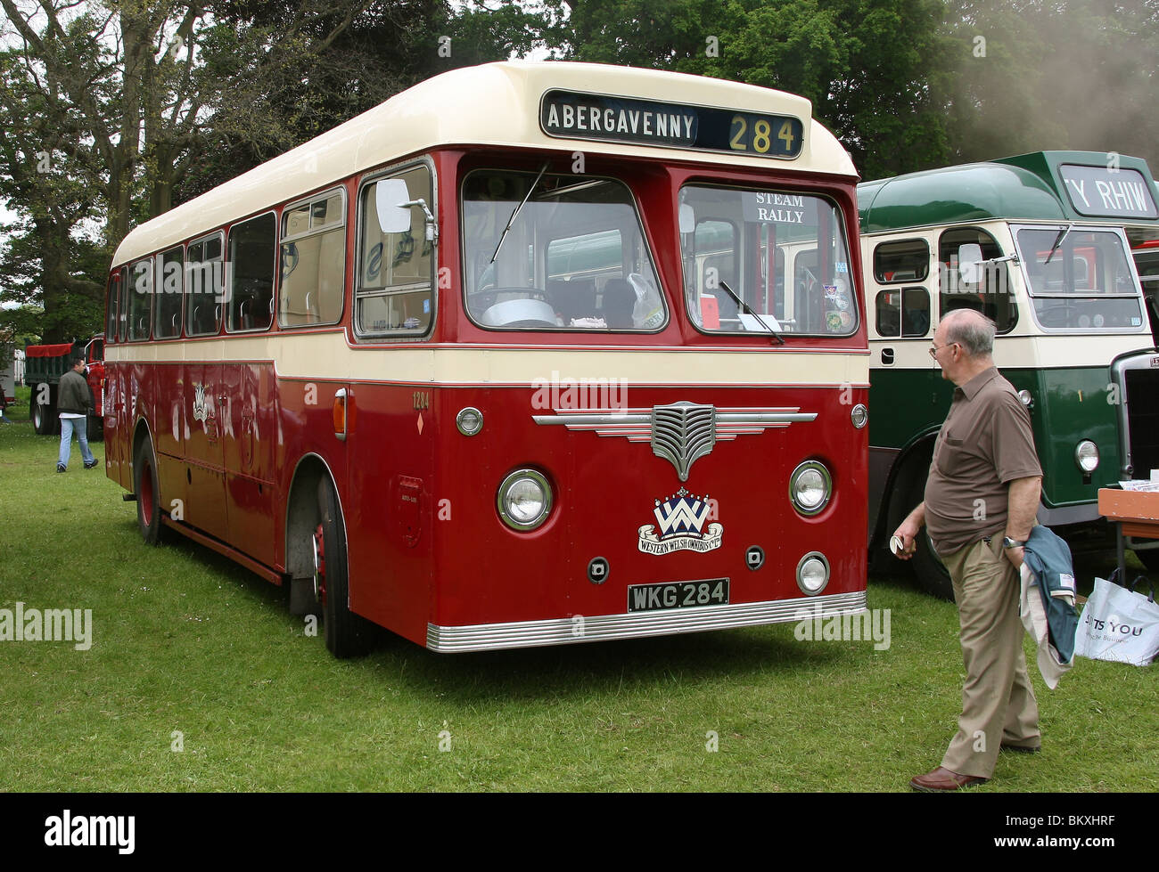 Abergavenny Steam Rally Festival Abergavenny South Wales GB UK 2009 Stock Photo