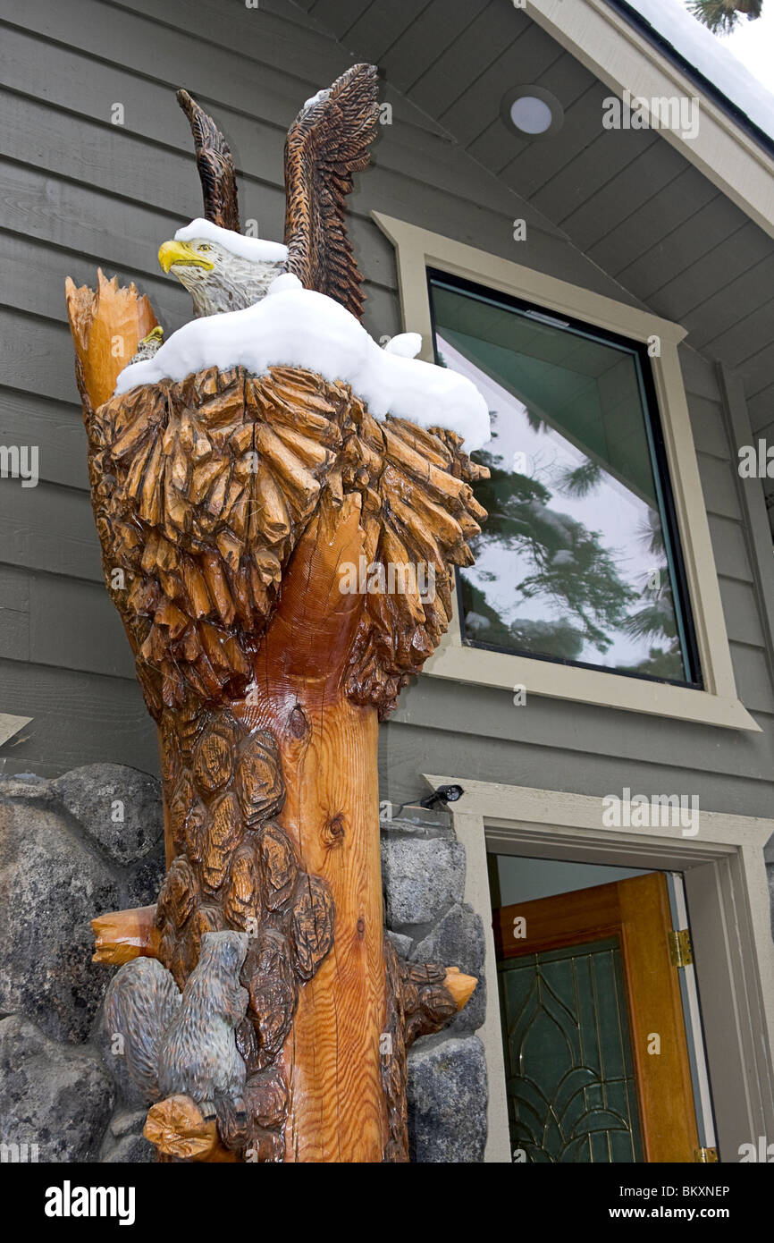 Carved eagle hires stock photography and images Alamy