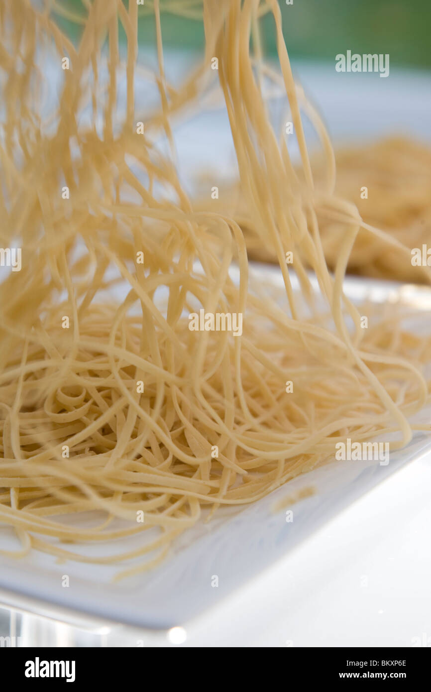 Freshly made pasta Stock Photo Alamy