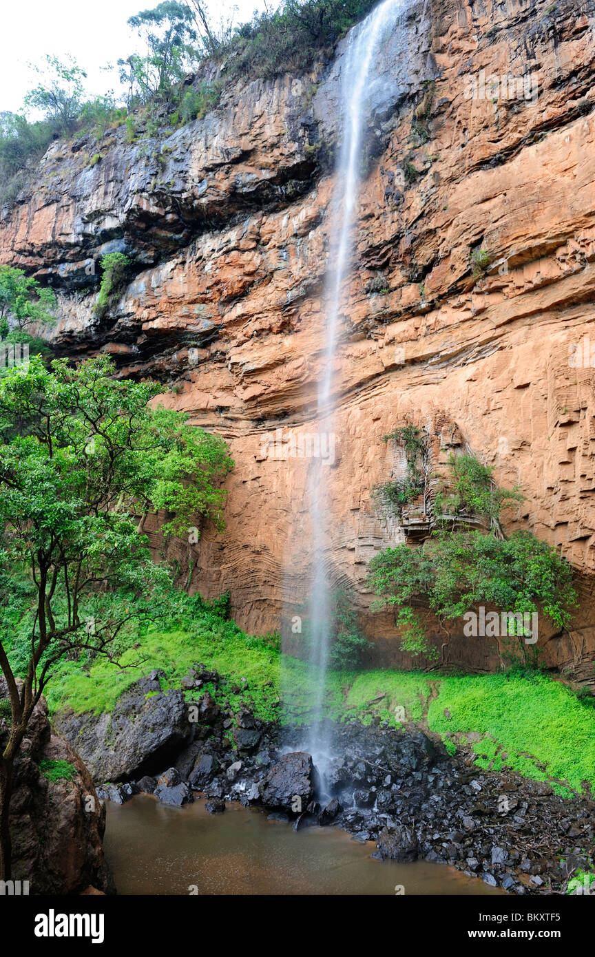 Bridal Veil Falls near Sabie in Mpumalanga Province, South Africa Stock