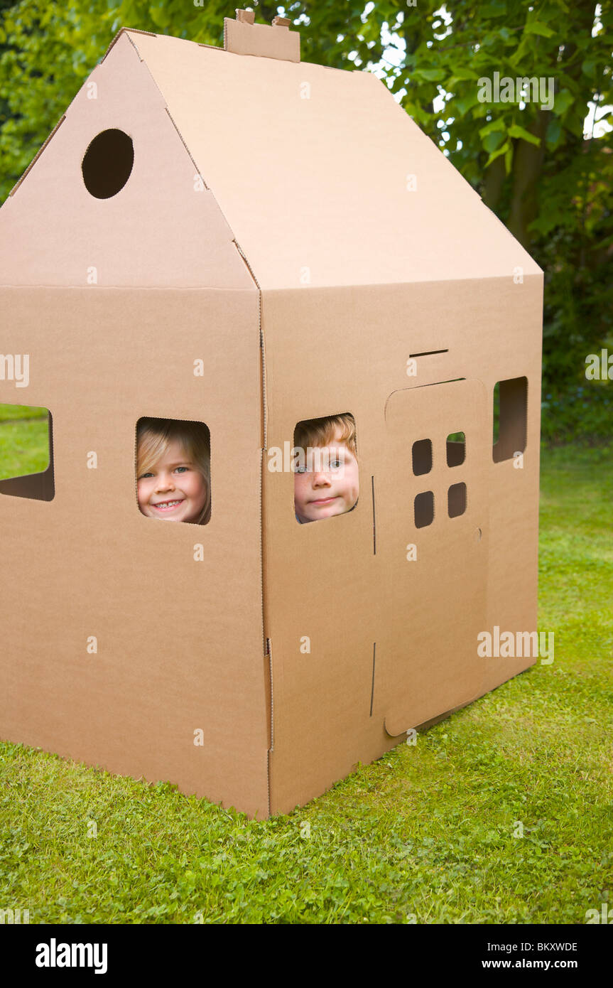 discovery cardboard playhouse