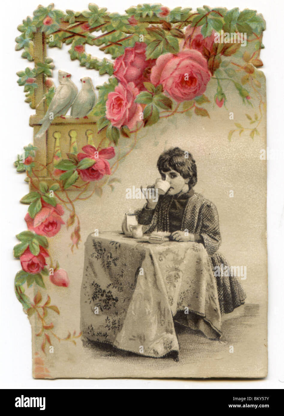 Ladies drinking afternoon tea hi-res stock photography and images - Alamy