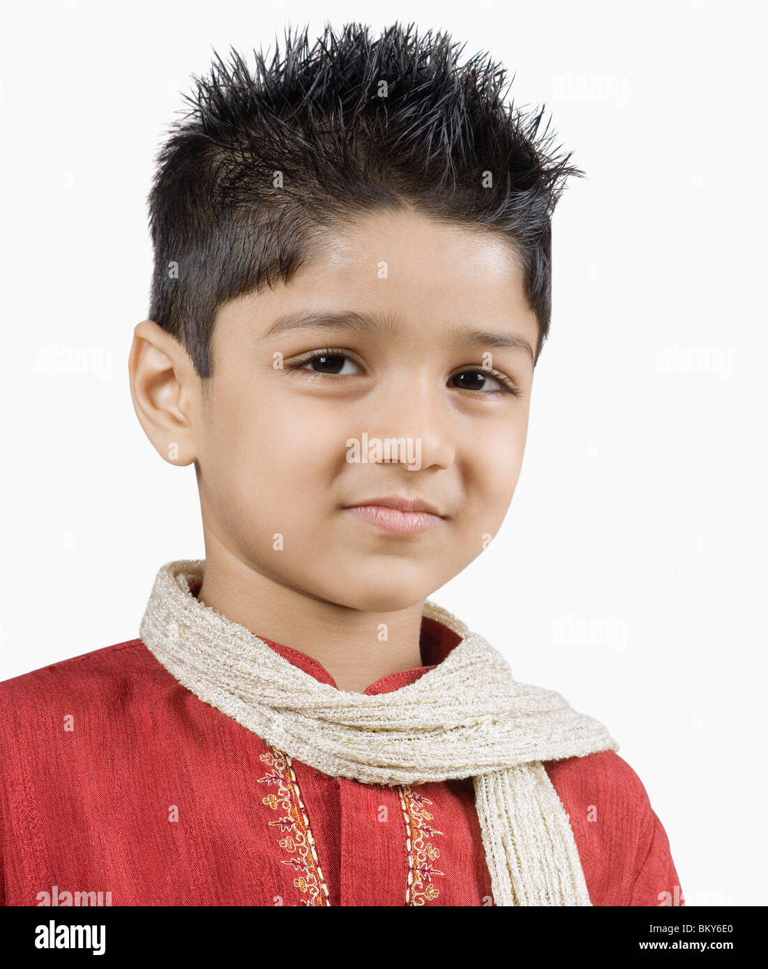 Happy cute indian boy black hi-res stock photography and images - Alamy