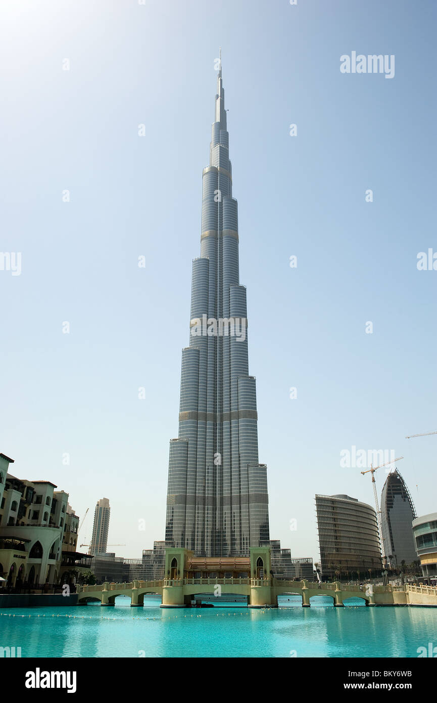 Burj Khalifa, Dubai Stock Photo